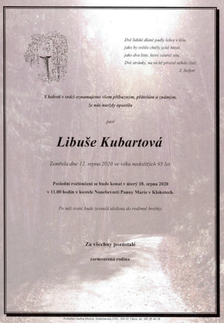 Libuše Kubartová