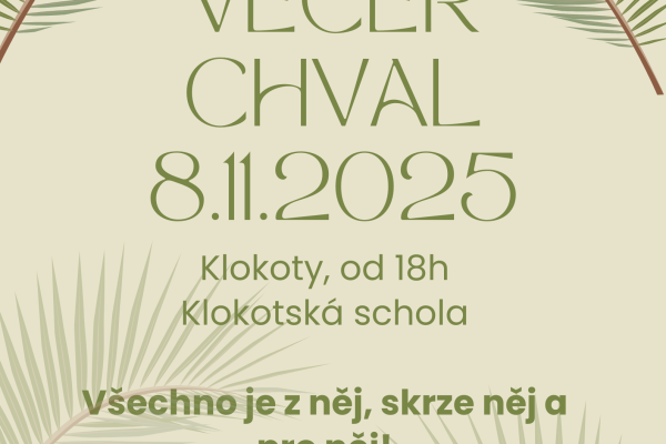 Večer chval