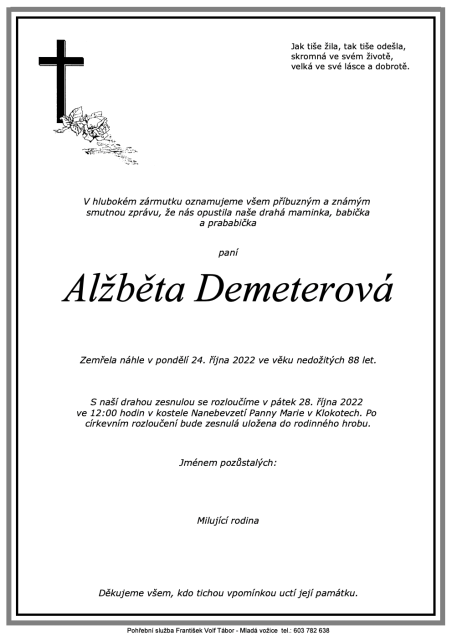 Alžběta Demeterová