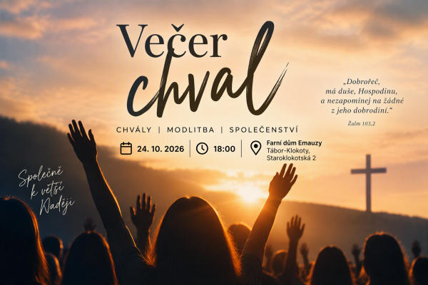 Večer chval na Klokotech Večer chval na Klokotech