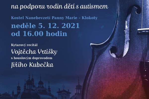 Adventní koncert na podporu rodin dětí s autismem Adventní koncert na podporu rodin dětí s autismem
