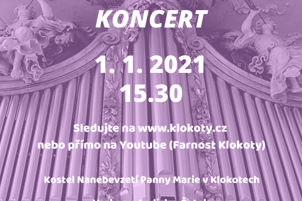 Novoroční varhanní on-line koncert