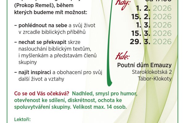 Naslouchej si - Cyklus 5 večerních setkání na principech hagioskupiny...