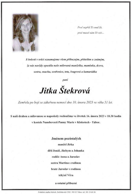 Štekrová Jitka