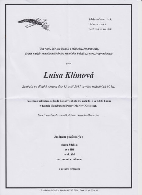 Luisa Klímová