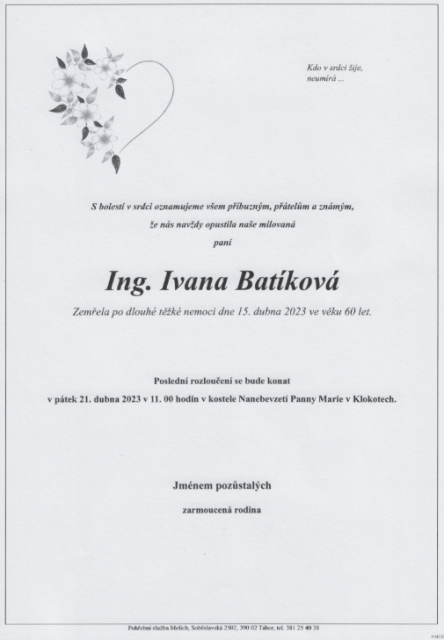 Ing. Ivana Batíková