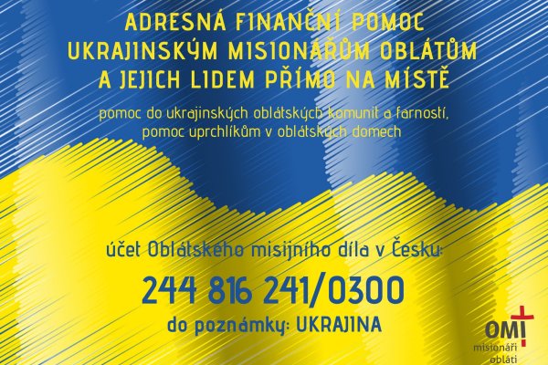 Oblátská pomoc Ukrajině