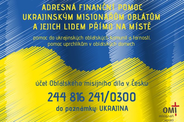 Oblátská pomoc Ukrajině Oblátská pomoc Ukrajině